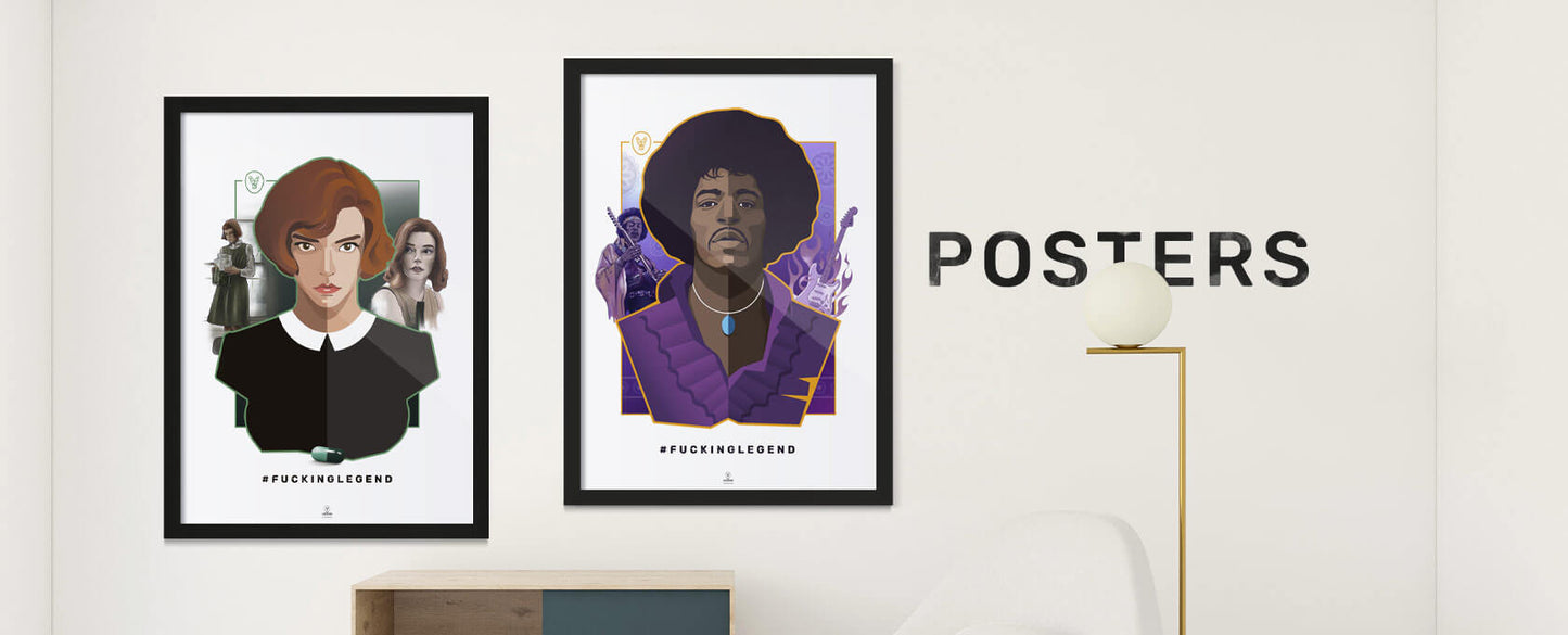 FK'NG Legend Posters