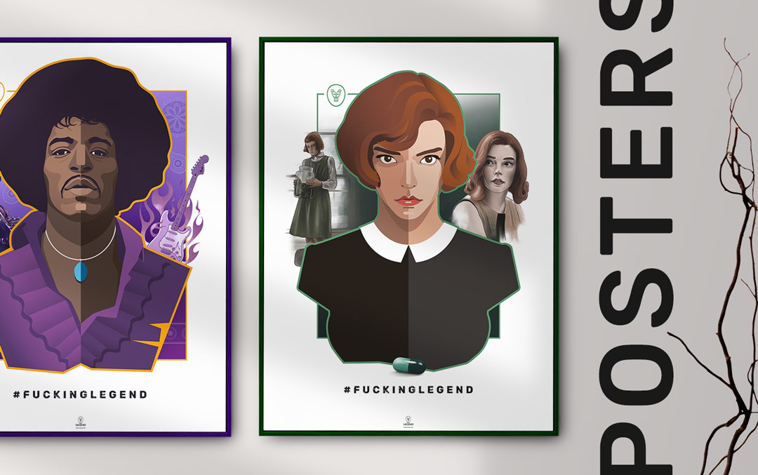 FK'NG Legend Posters