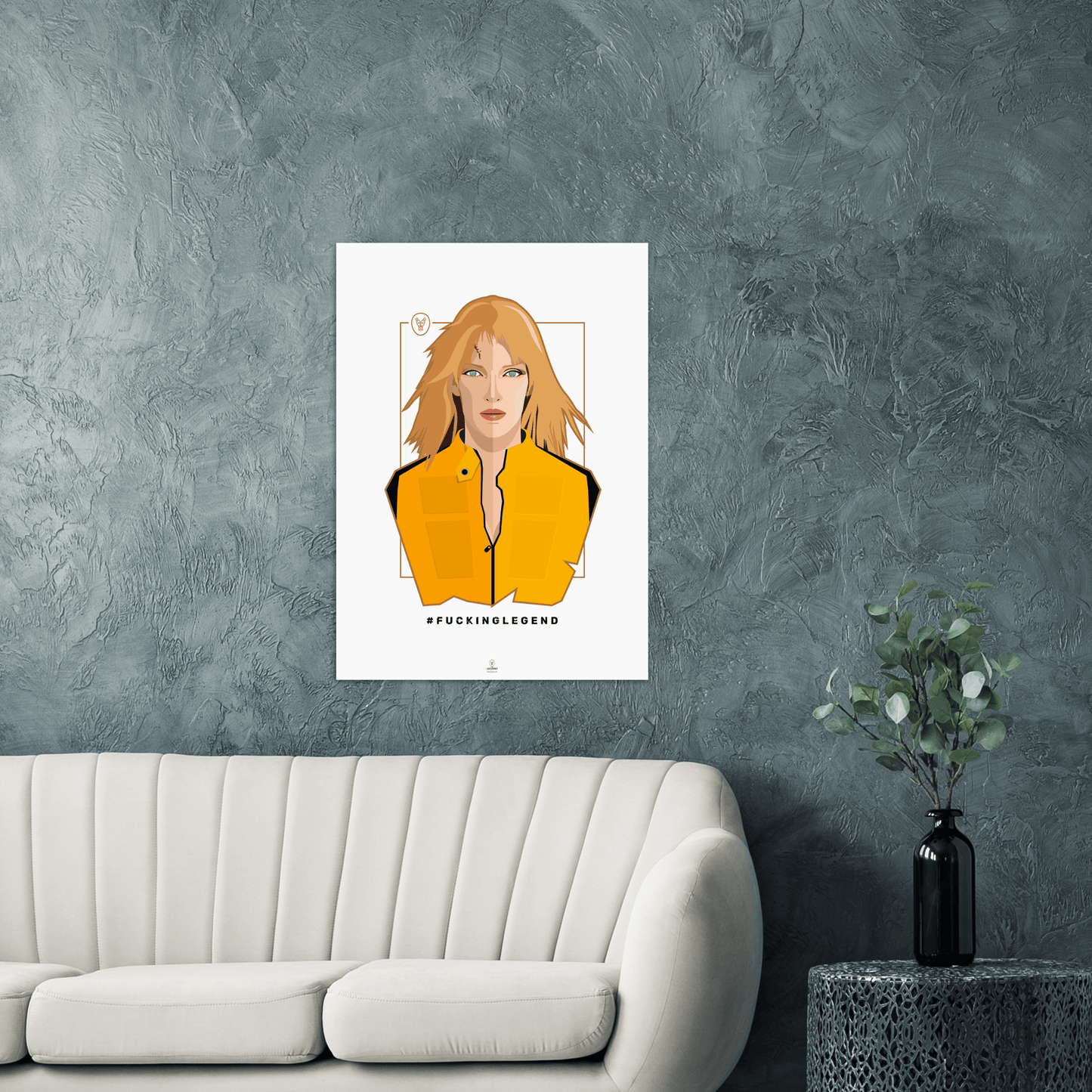 
                  
                    Poster "Black Mamba - Kill Bill" 50 x 70 cm - FK'NG LEGEND
                  
                