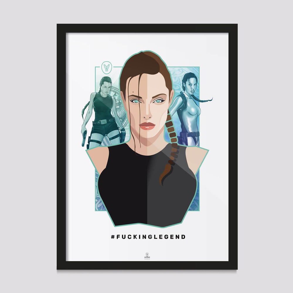 Poster "Lara" 50 x 70 cm - FK'NG LEGEND