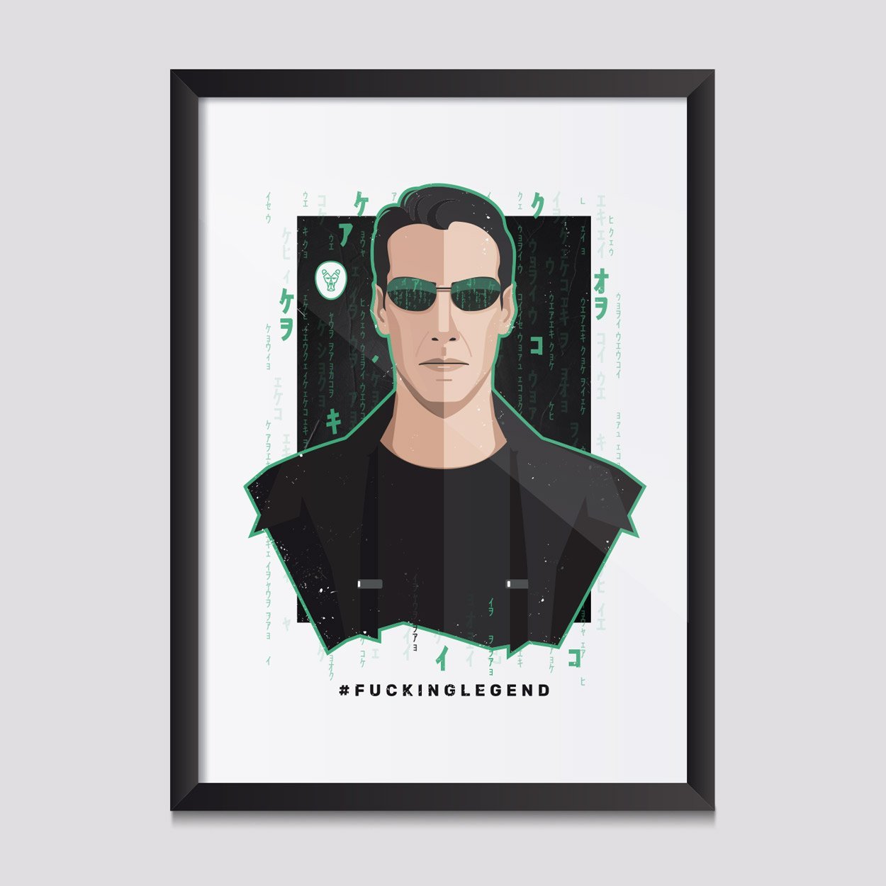 Poster "Neo" 50 x 70 cm - FK'NG LEGEND