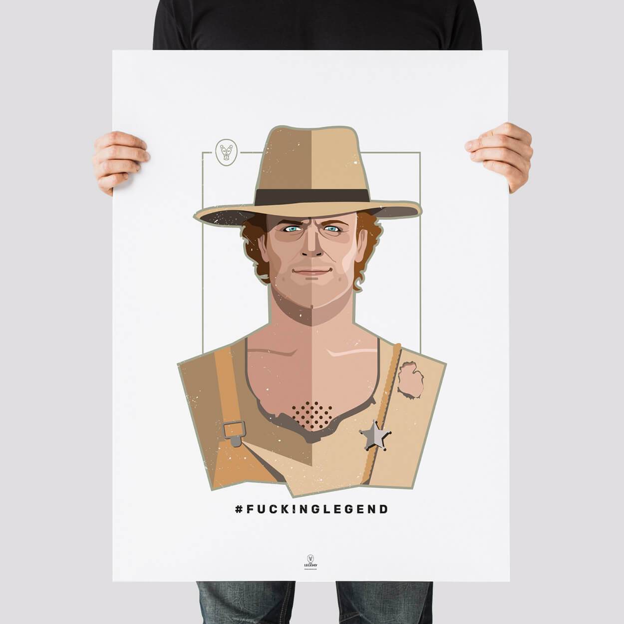 
                  
                    Poster "Trinità" 50 x 70 cm - FK'NG LEGEND
                  
                