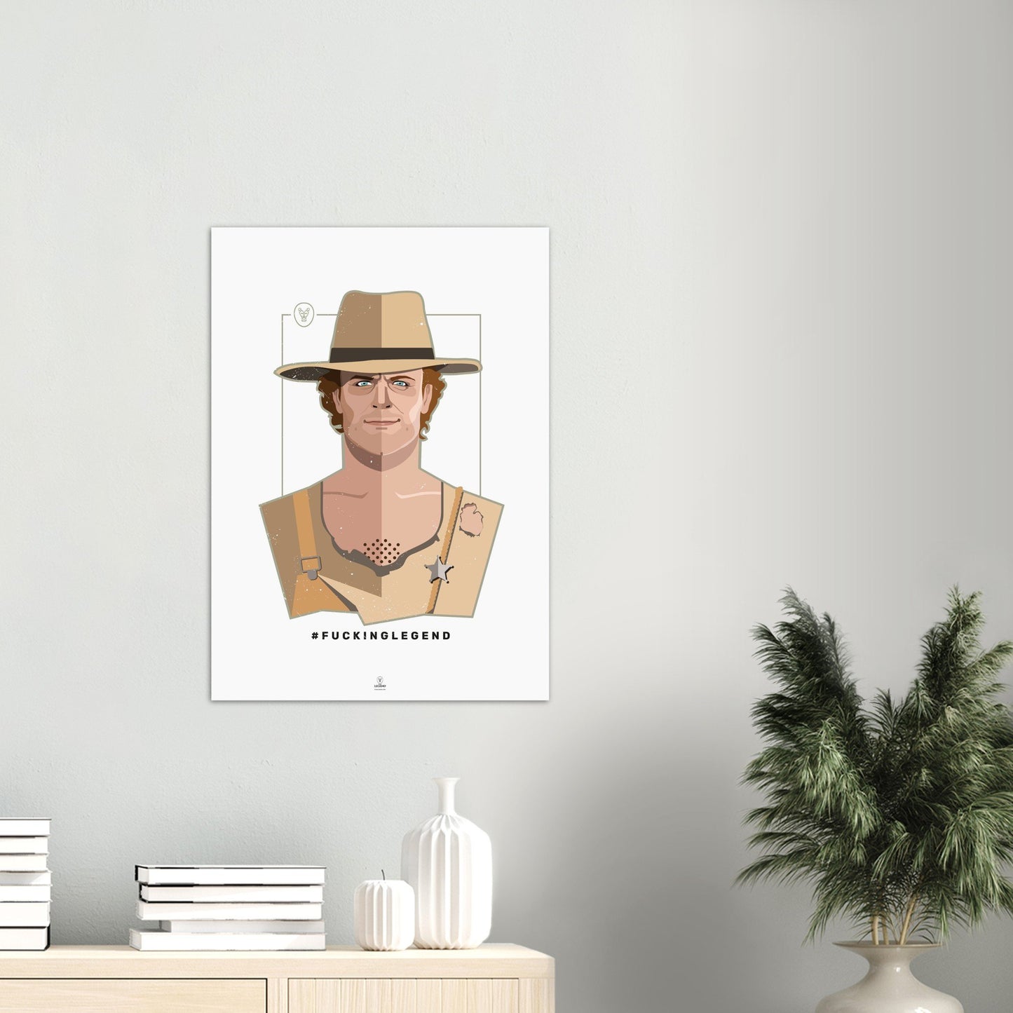 
                  
                    Poster "Trinità" 50 x 70 cm - FK'NG LEGEND
                  
                