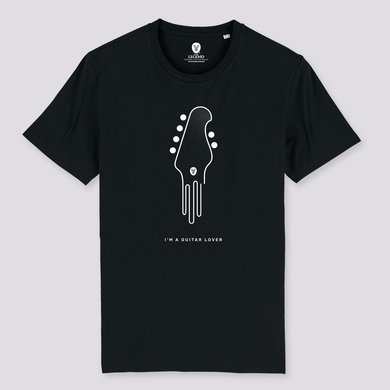 T-Shirt Guitar Lovers Music Man - FK'NG LEGEND
