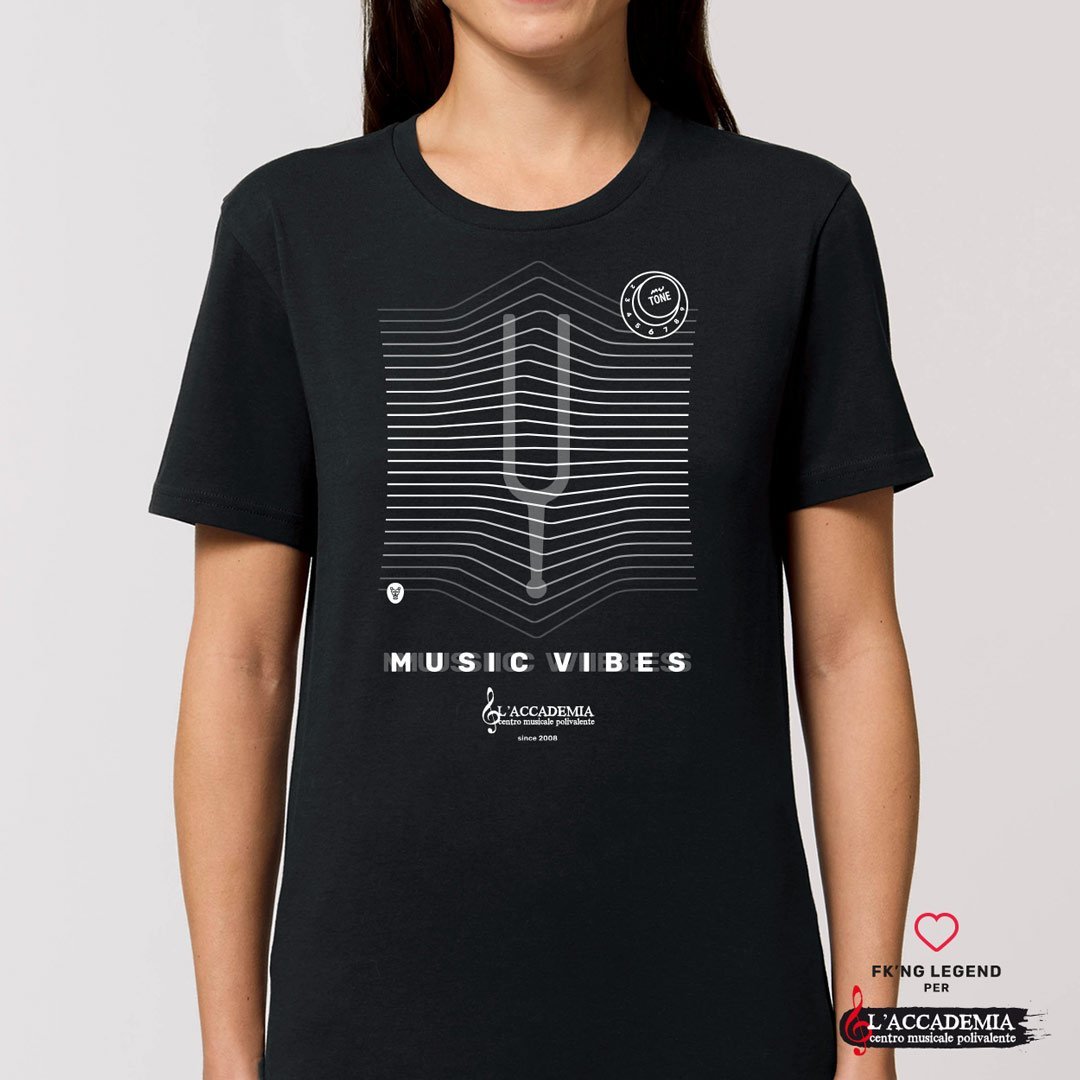 
                  
                    T-Shirt “Music Vibes” L’Accademia di Parma - FK'NG LEGEND
                  
                