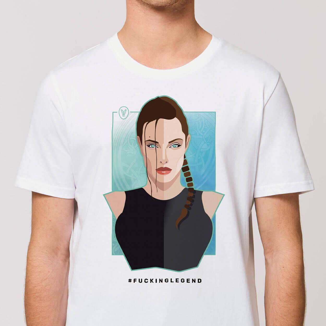 T-Shirt UNISEX "Lara" - FK'NG LEGEND