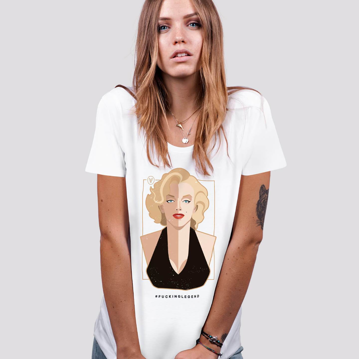 
                  
                    T-Shirt UNISEX "Norma J" - FK'NG LEGEND
                  
                